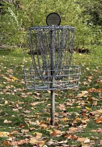 disc golf basket